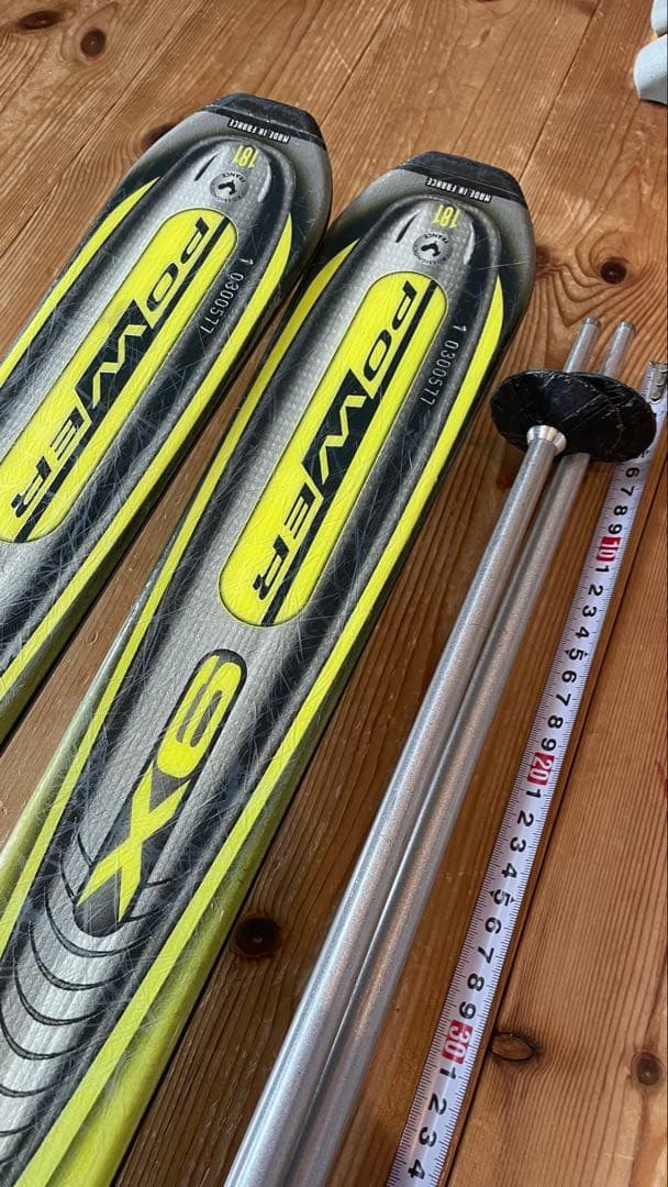 カービングスキー板ロシニョール大人男性181cmビンディングストックセット