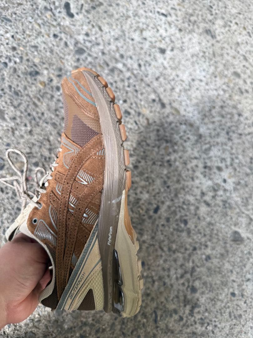 くま！！Gel-TERRAIN GTX asics✖️nonnaTIVE