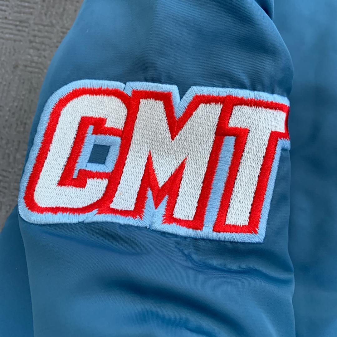 FUBU x CMT 刺繍ロゴ スタジャン ブルゾン 90s Y2K コラボ