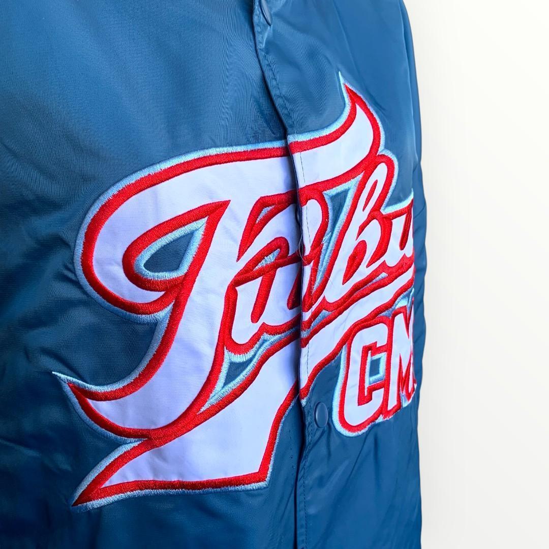 FUBU x CMT 刺繍ロゴ スタジャン ブルゾン 90s Y2K コラボ