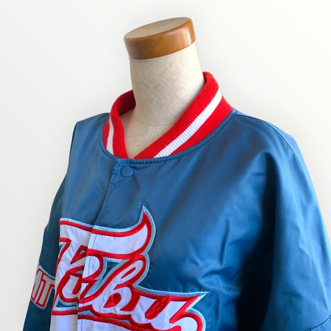 FUBU x CMT 刺繍ロゴ スタジャン ブルゾン 90s Y2K コラボ