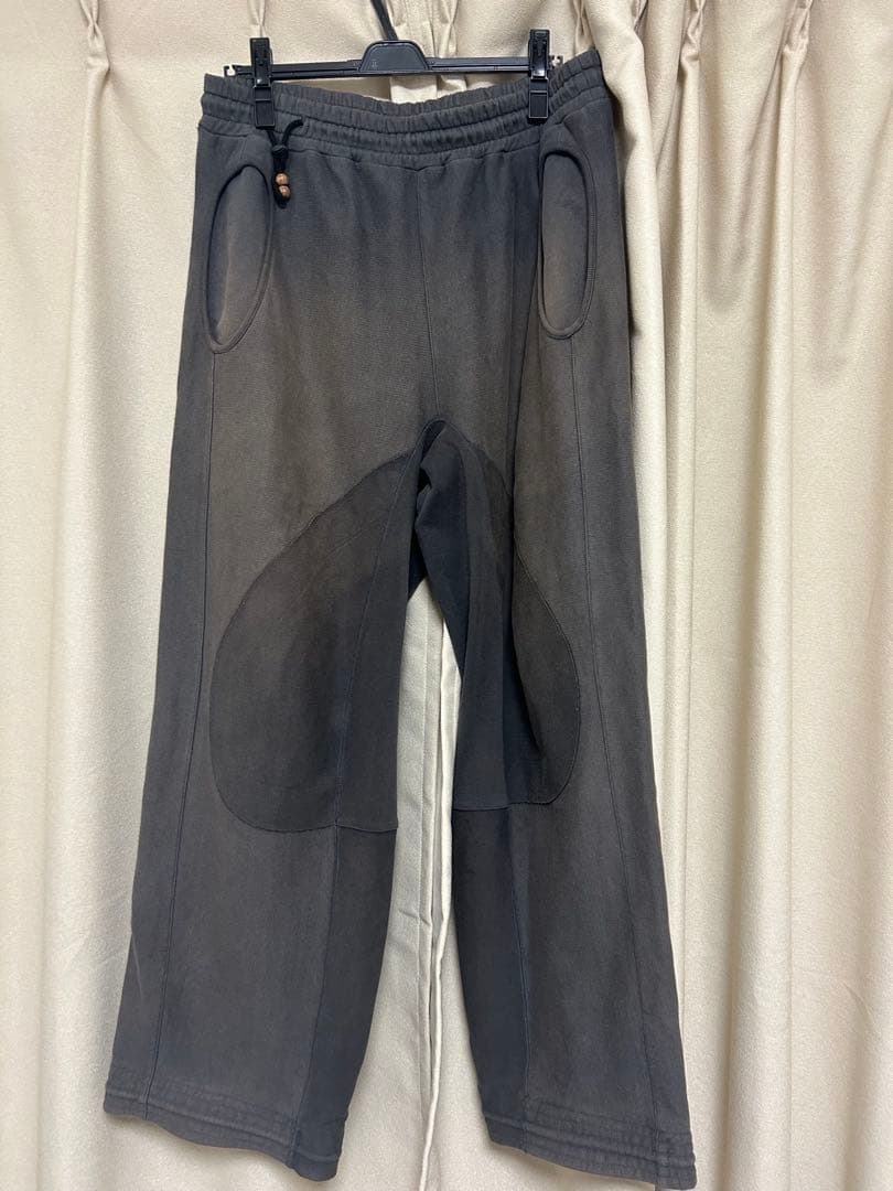 JIAN YE 23AW DAMAGE SOLID PANTSスウェットパンツ