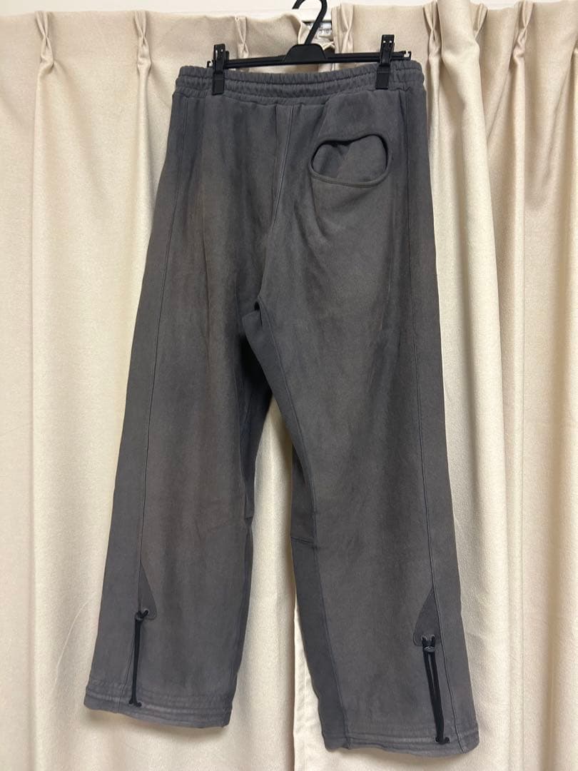 JIAN YE 23AW DAMAGE SOLID PANTSスウェットパンツ