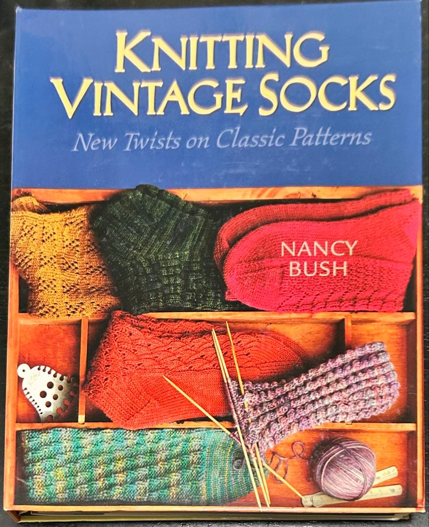 【希少】Nancy Bush 靴下編み 洋書3冊セット（リング製本あり・英語）