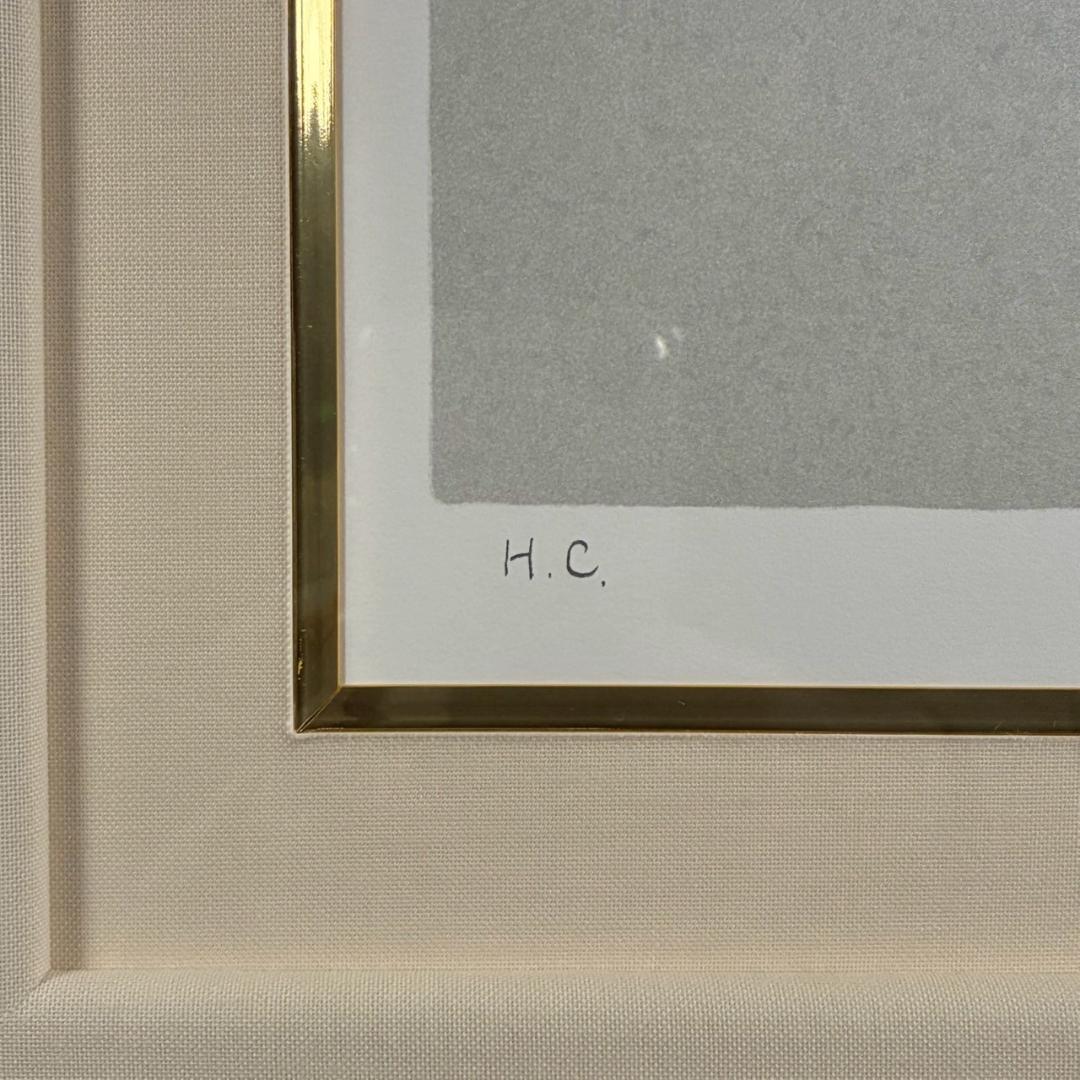 美品 上村淳之「待春」リトグラフ 直筆サイン・印章有 額縁入 上村松園 花鳥