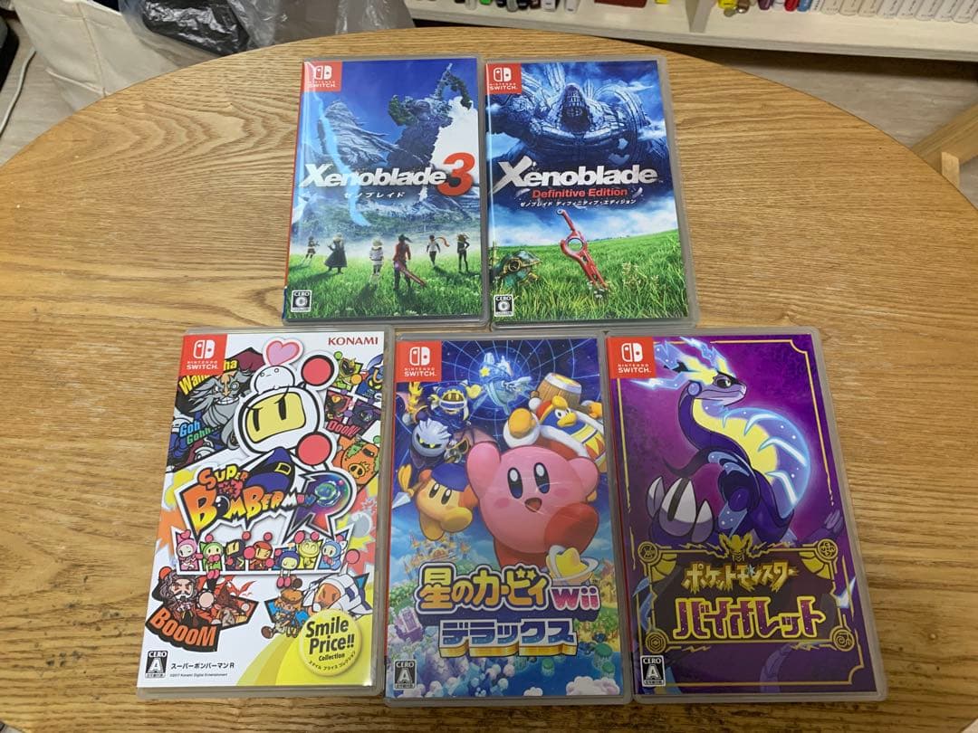 【バラ売りOK】ニンテンドースイッチ　ゲーム5本セット