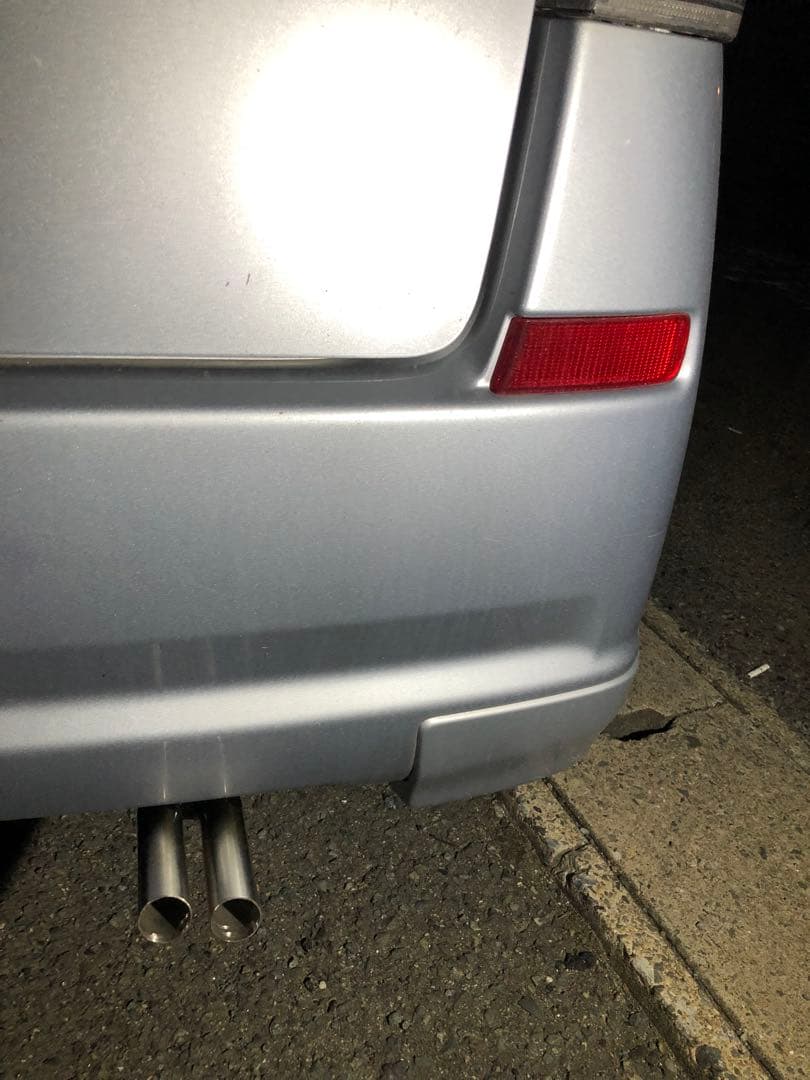 ダイハツ★ミラ★ヤンチャデュアルマフラーカッター★