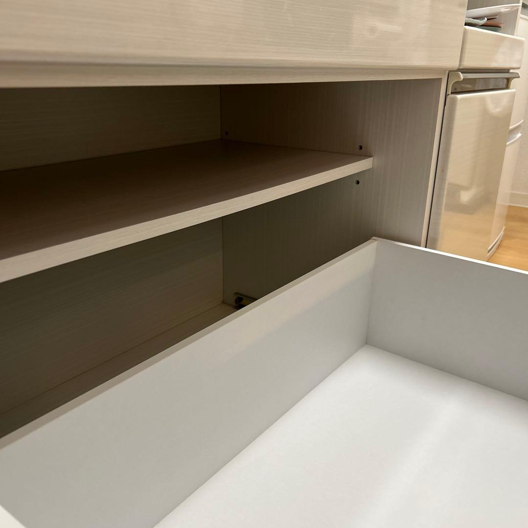 キッチンカウンター 幅120 作業台付き