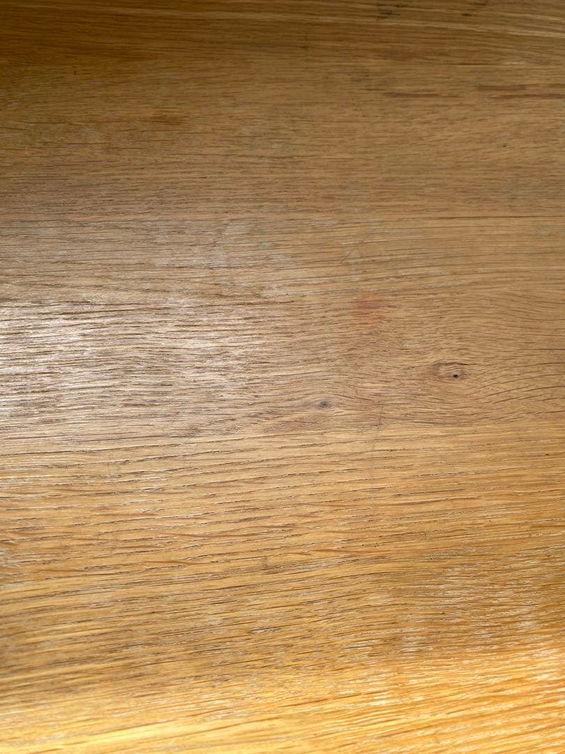 ソラカラ　無印良品木製デスク 引き出し付き ナチュラルウッド