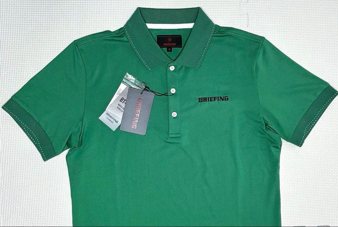 BRIEFING GOLF MS TOUR POLO（GREEN／M）
