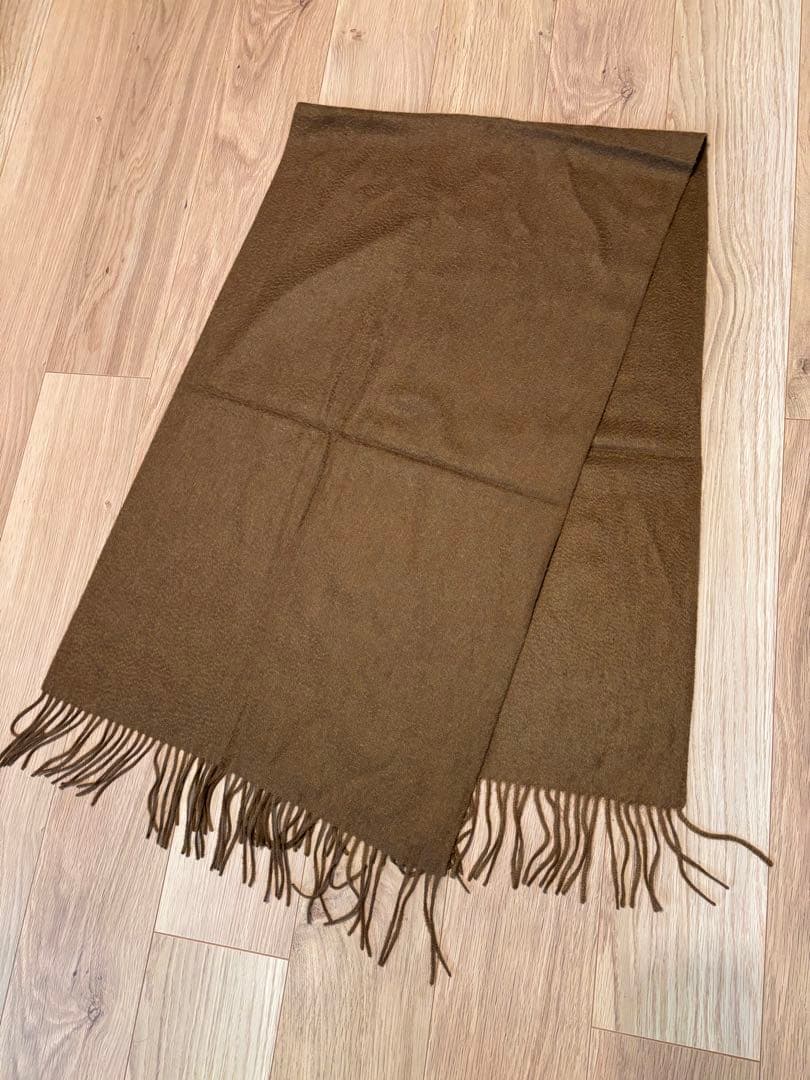 新品タグ付き Chloe クロエ カシミヤ マフラー ストール ブラウン 茶