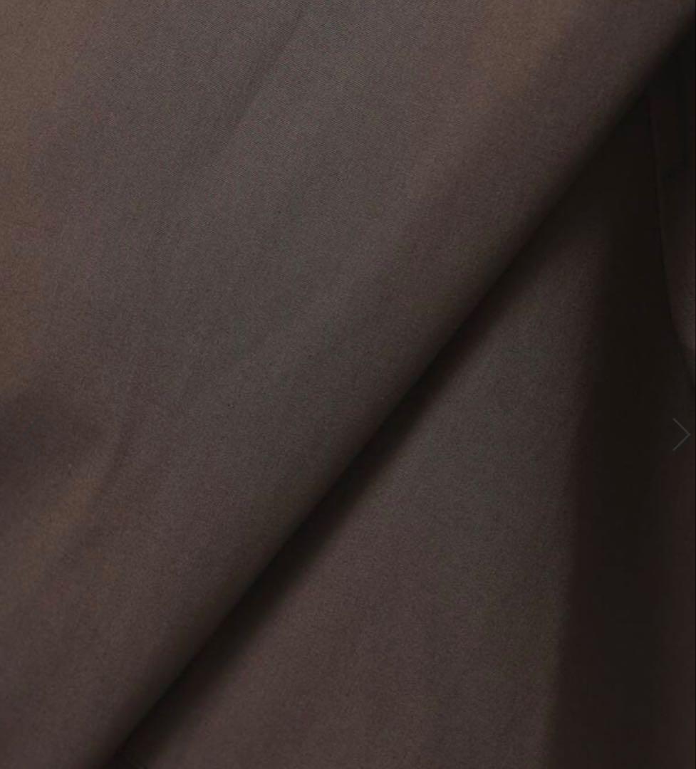 IENA ボンディングフーディッドブルゾン　ブラウン　36