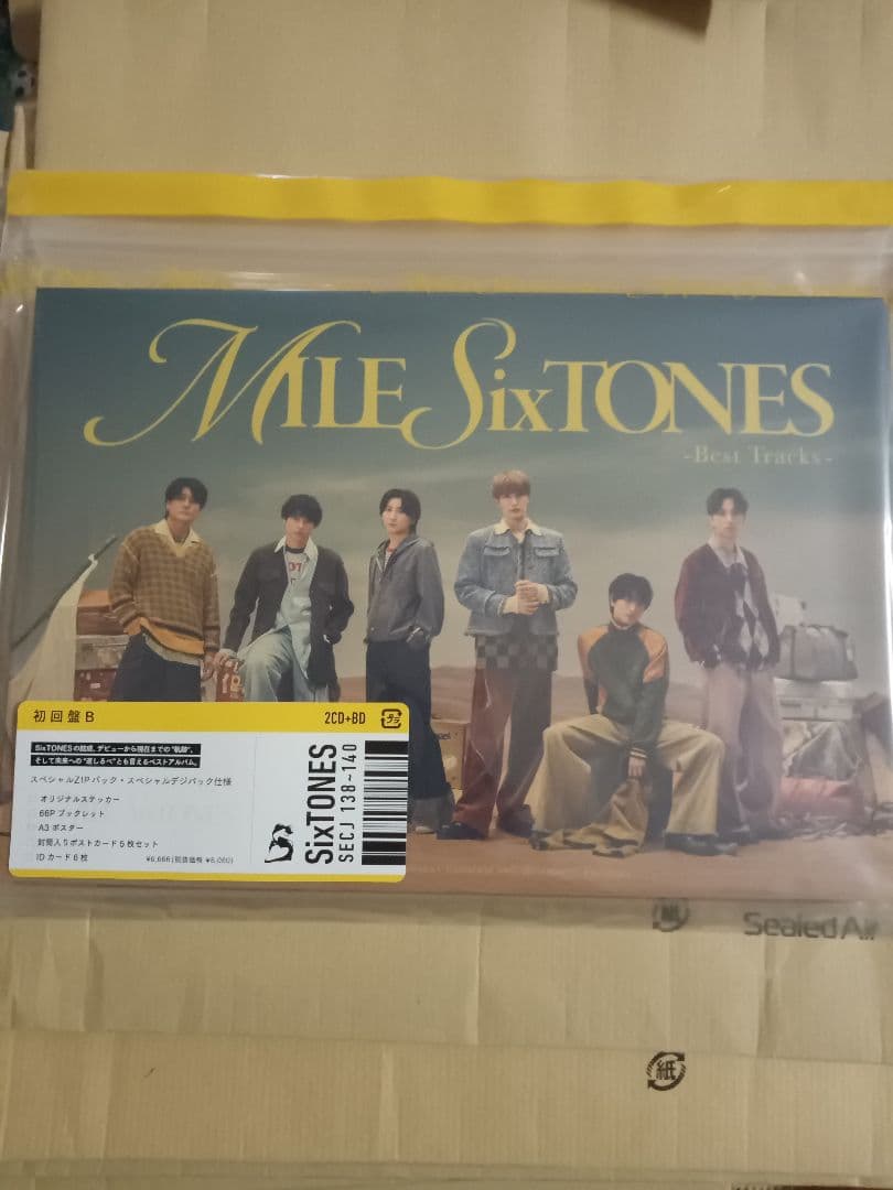 MILESixTONES -Best Tracks-初回限定盤BBlu-ray付