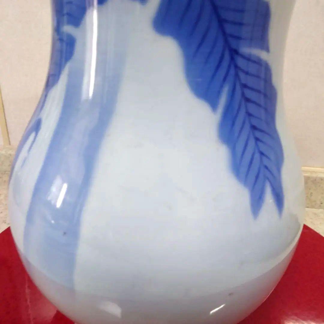 さ*ら様 【ヴィンテージ】オールド深川製磁特大花瓶 有田焼 宮内庁御用達 花生