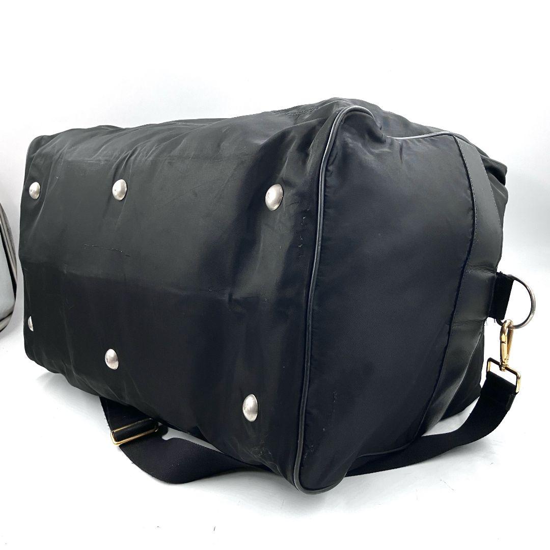 超大容量✨️プラダ 3034 2way ボストンバッグ サフィアーノ ナイロン