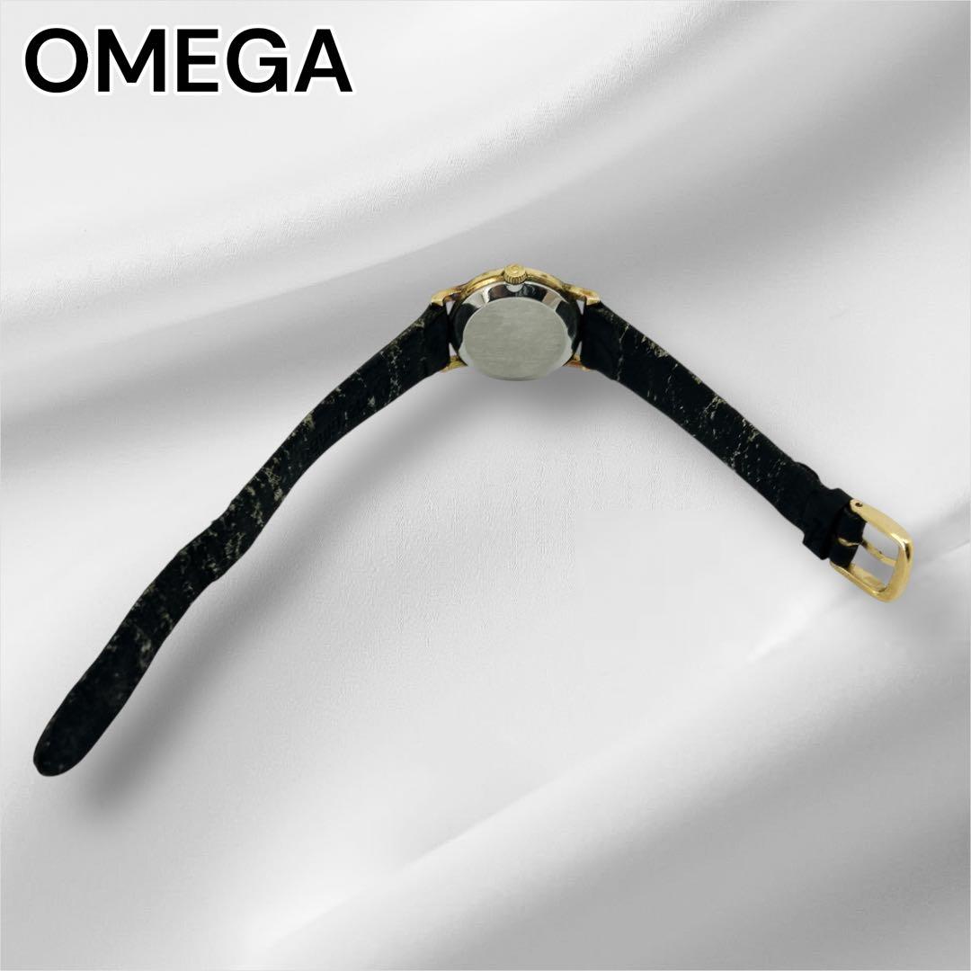 オメガ OMEGA レディース 時計 手巻き デビル ゴールド 稼働品