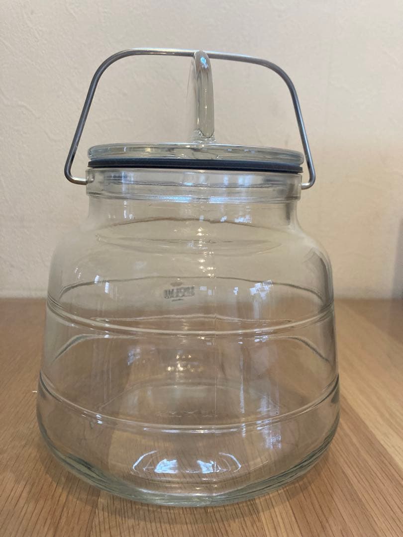 未使用・HOLMGAARDホルムガード・スカーラ　ガラスキャニスター1L