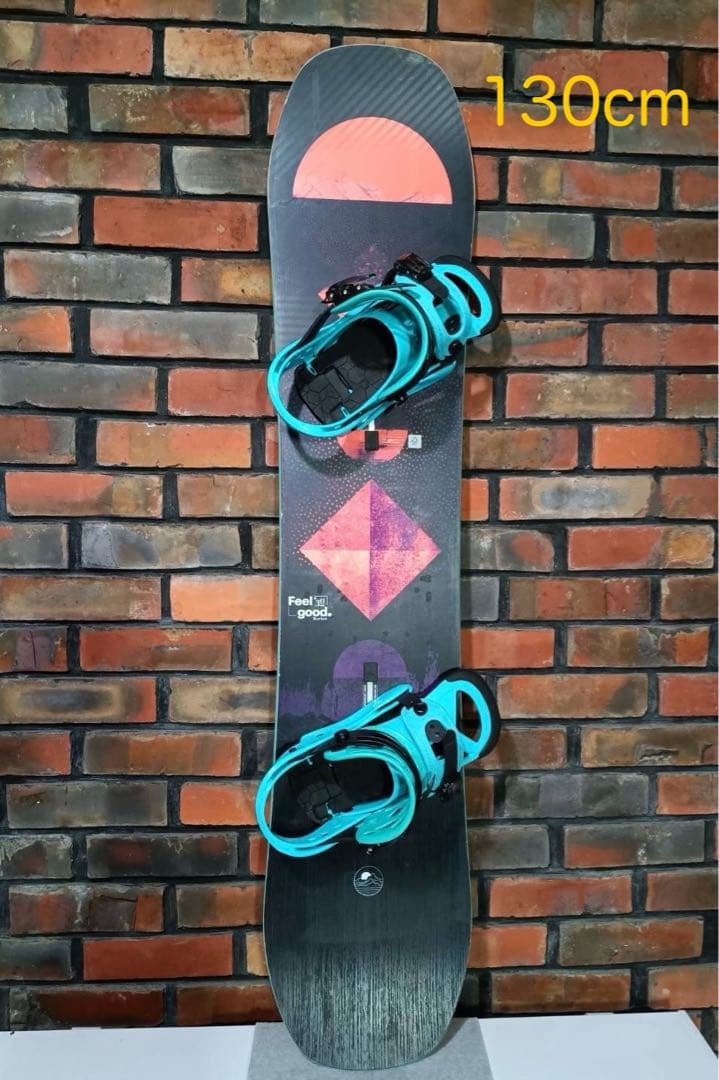 Burton feelgood smalls 130 キッズ　ビンディング付き