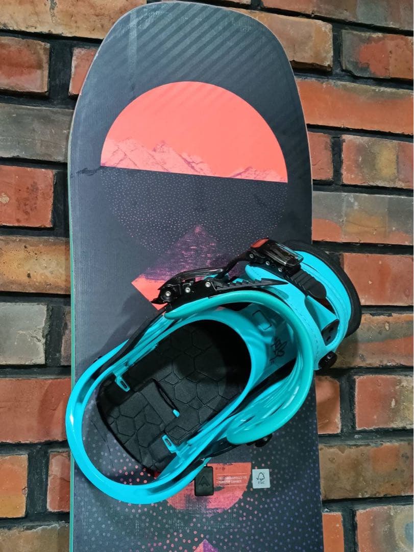 Burton feelgood smalls 130 キッズ　ビンディング付き