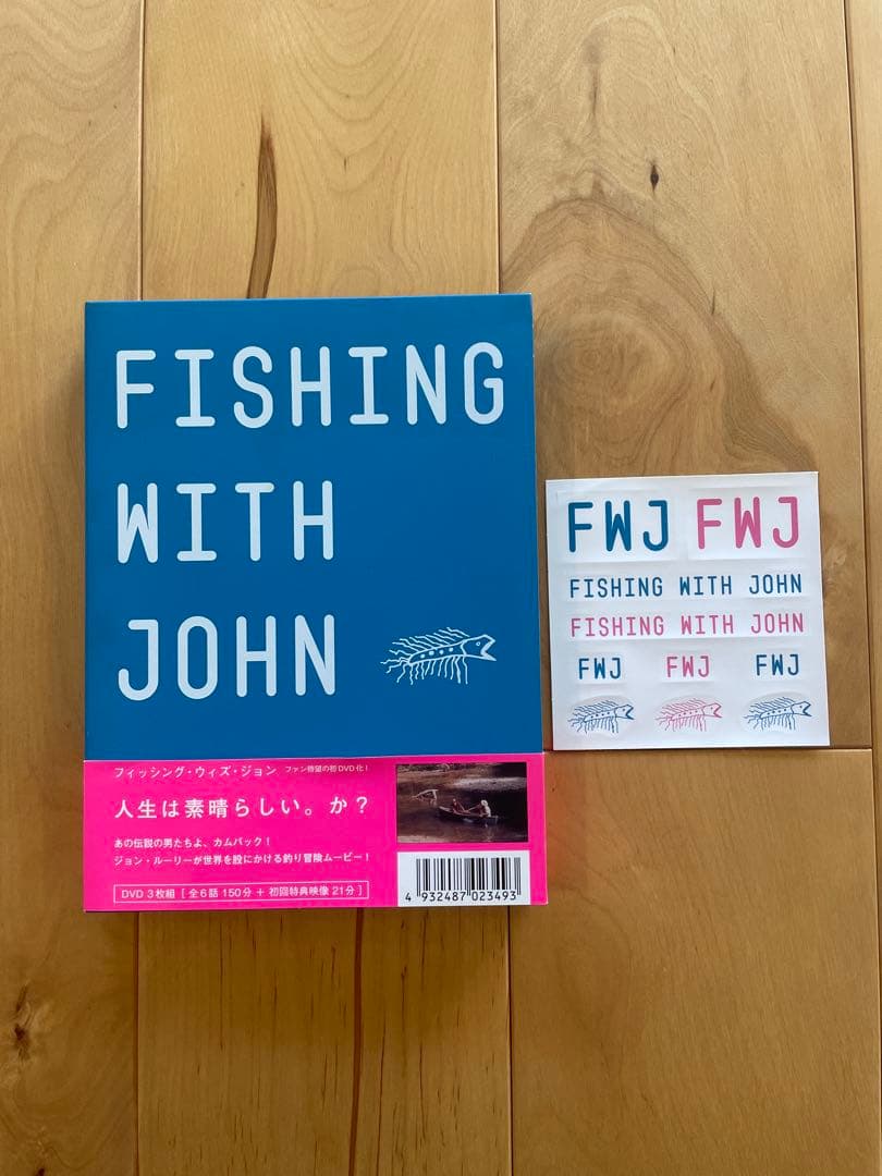 【初回限定版・廃盤】フィッシング・ウィズ・ジョン 3枚組 ジョン・ルーリー