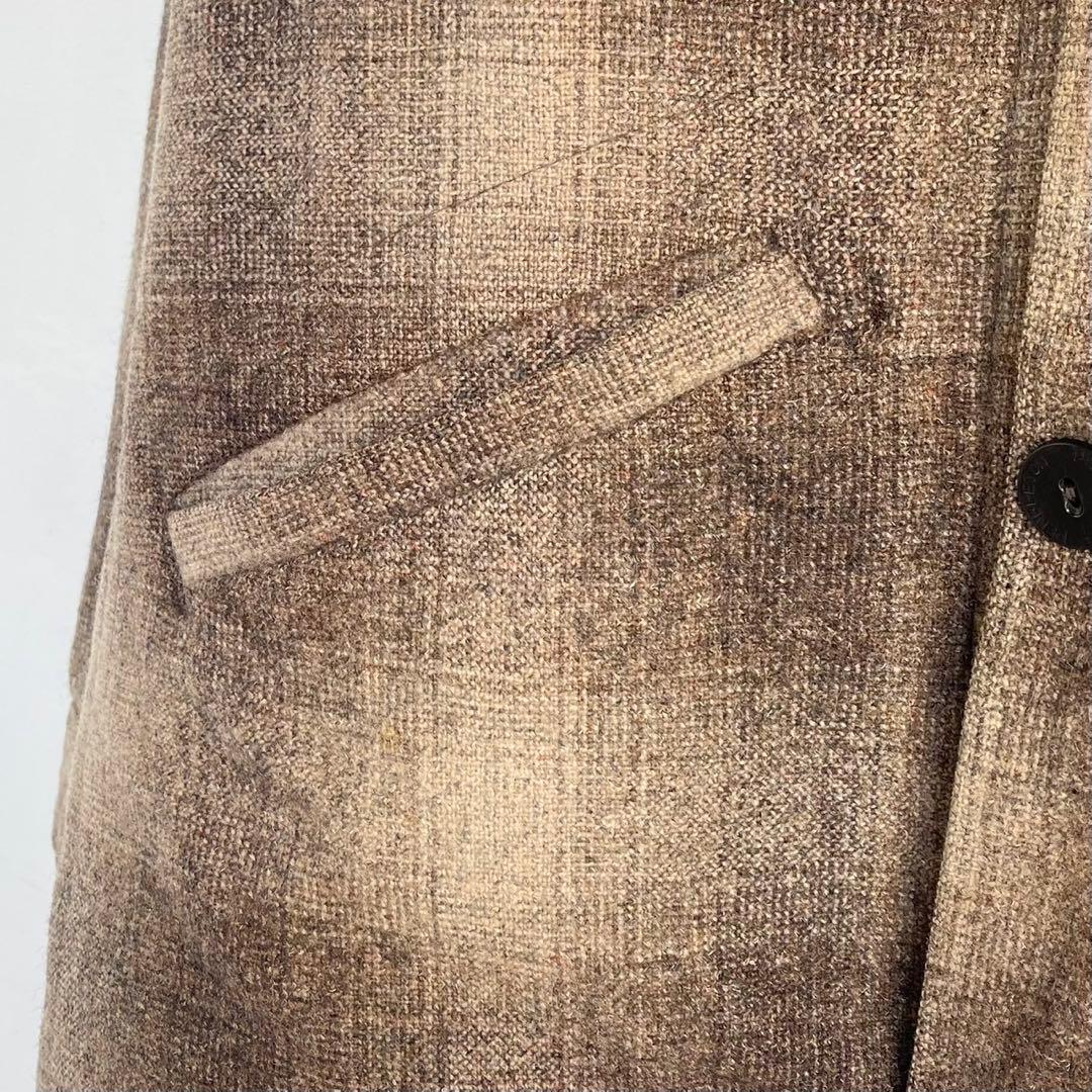 70s ペンドルトン オンブレチェックジャケット ウールジャケット CPO 古着