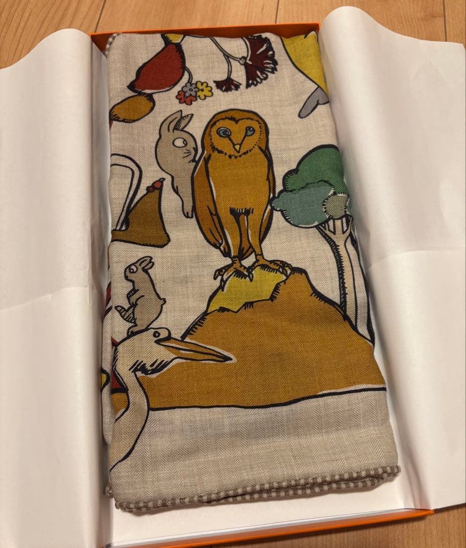 エルメス　トライアングル ジェアン《千と一のウサギ》