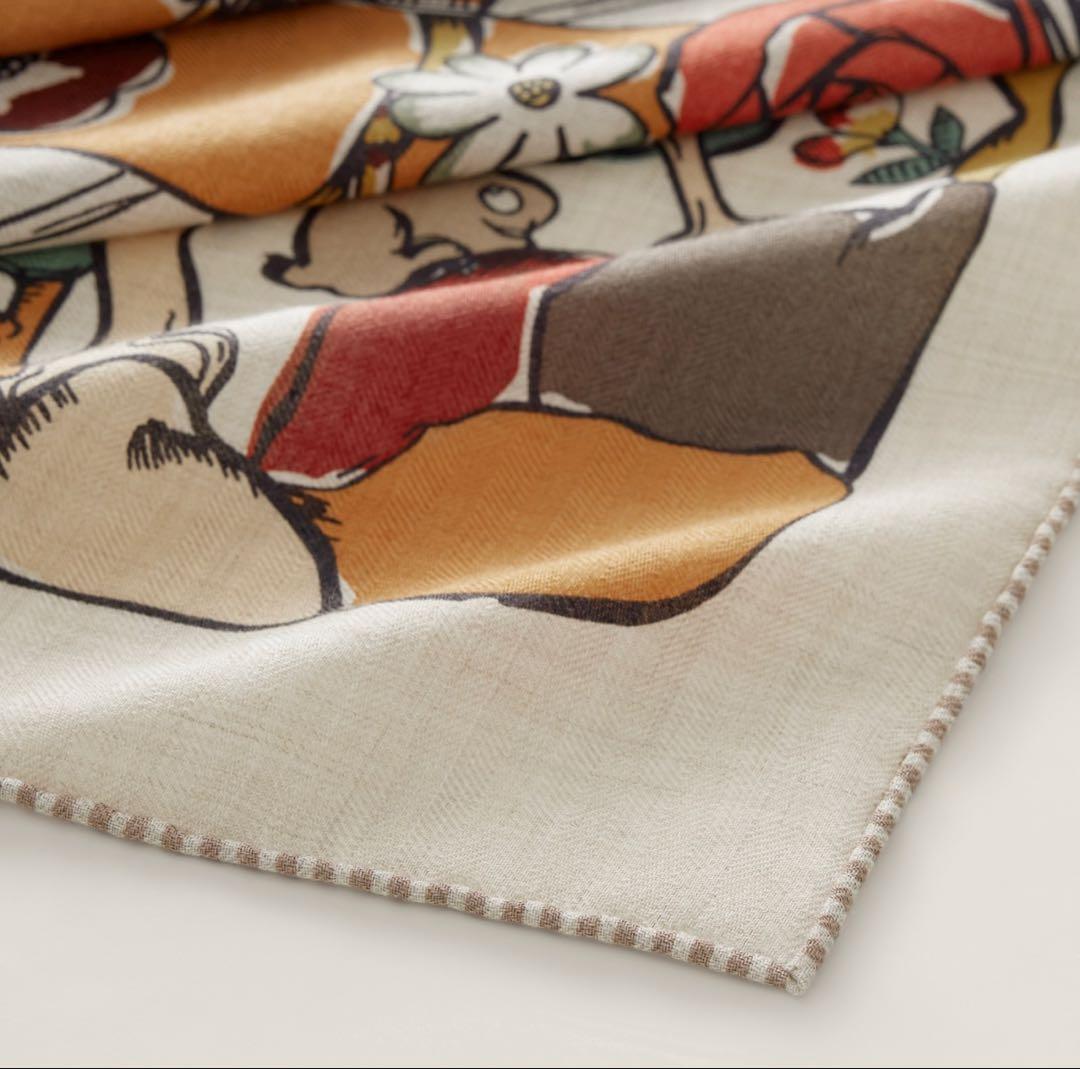 エルメス　トライアングル ジェアン《千と一のウサギ》