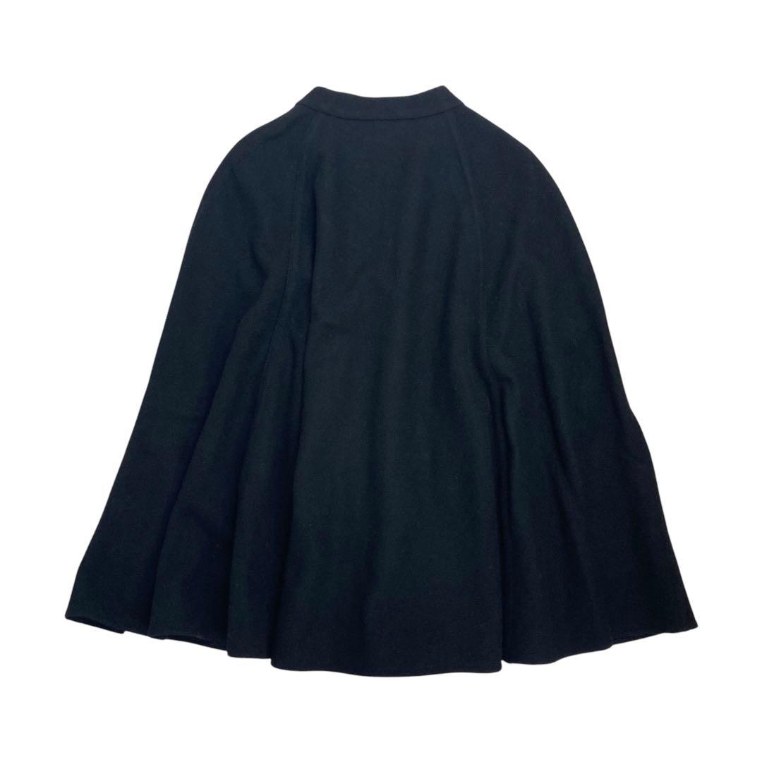 11T336☆ WEEKEND MaxMara ウールポンチョ ケープ 羽織りL