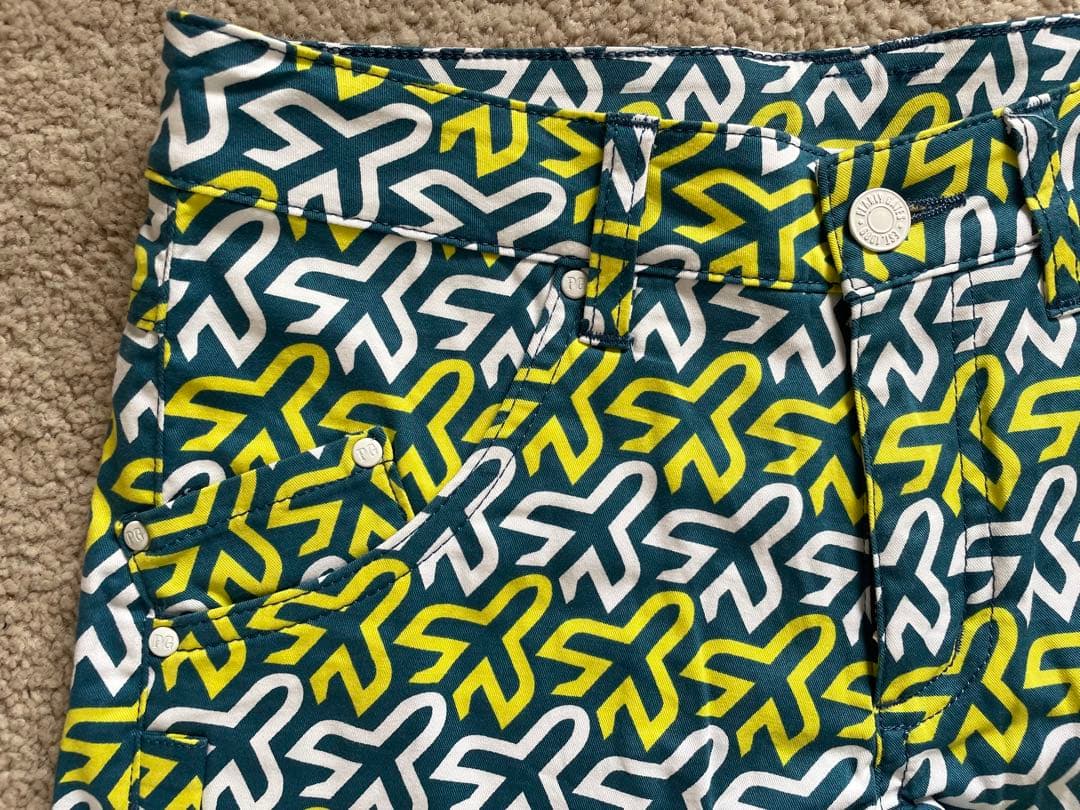 値下//美品//パーリーゲイツPEARLY GATES飛行機ショートパンツ0