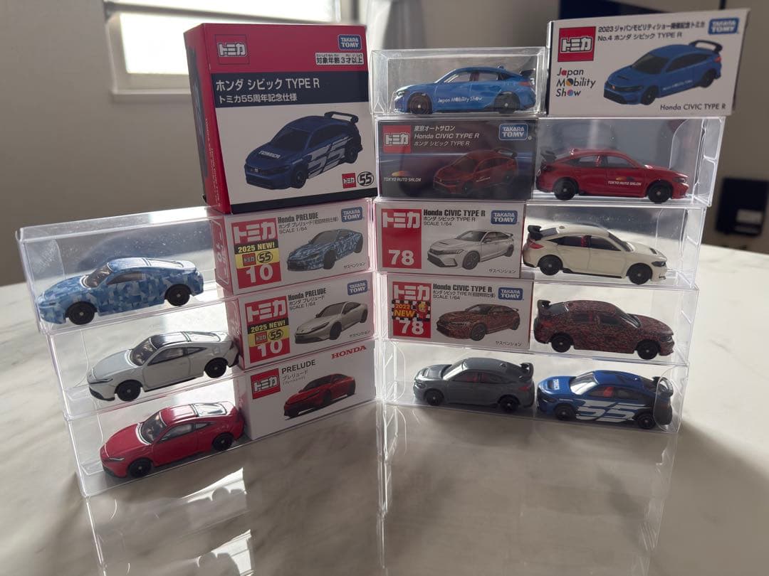 トミカ ホンダ シビックType R プレリュードセット