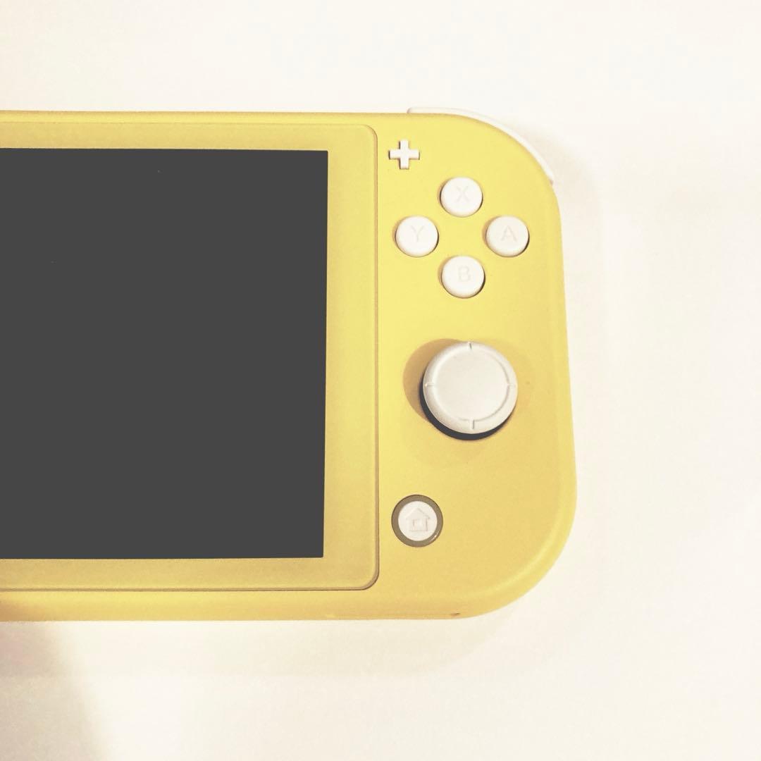 Nintendo Switch Lite イエロー カバー付き
