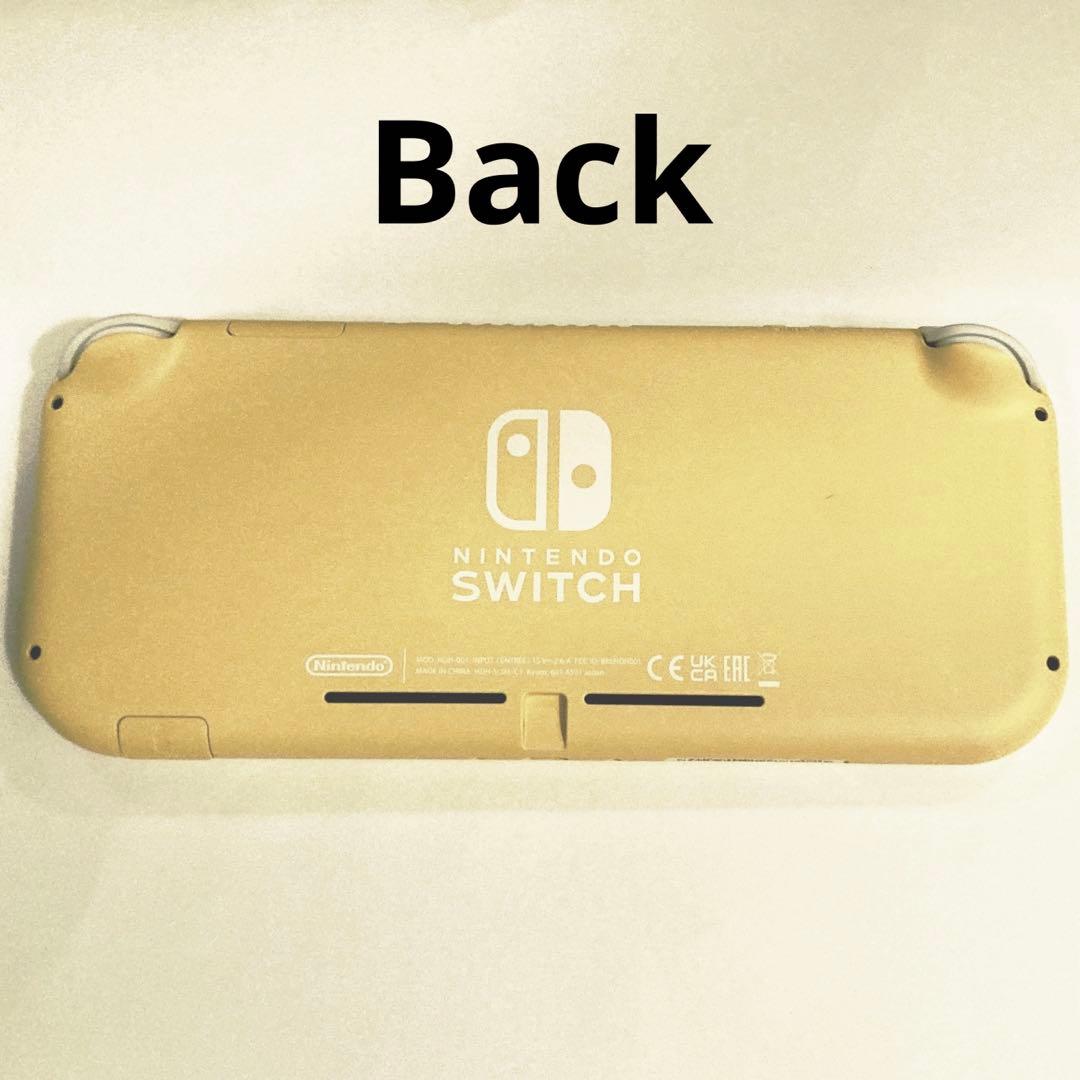 Nintendo Switch Lite イエロー カバー付き