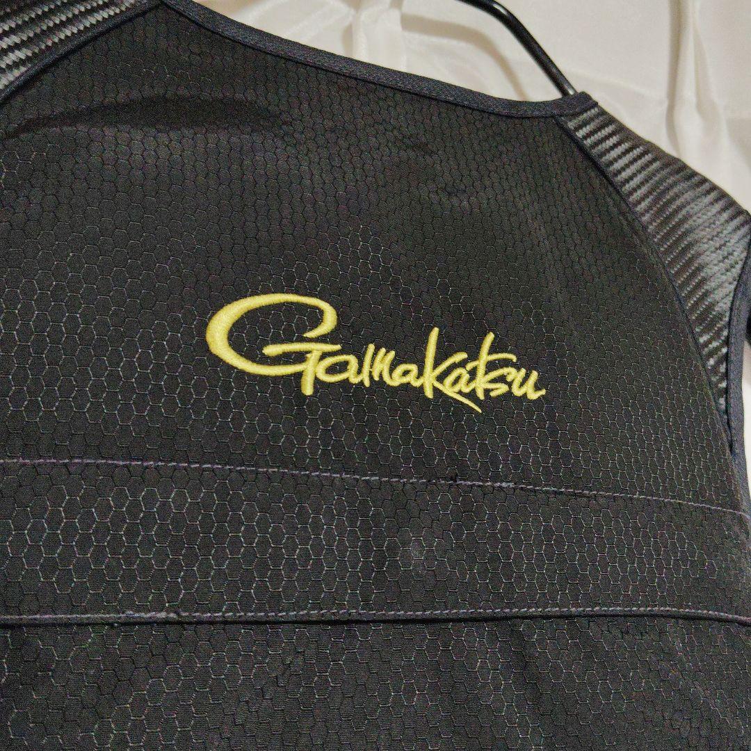 がまかつ　フローティングベスト GM-2180 カーボンブラック