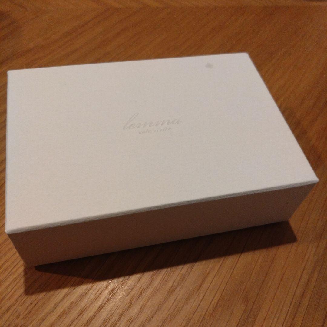 新品未使用◆レンマ　カホン　ネイビー◆レザー　コンパクト財布