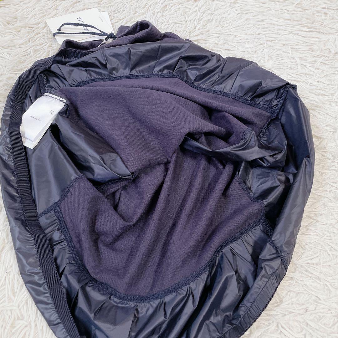 美品　モンクレール　国内正規品タグ　異素材切替ワンピース　半袖　104㎝