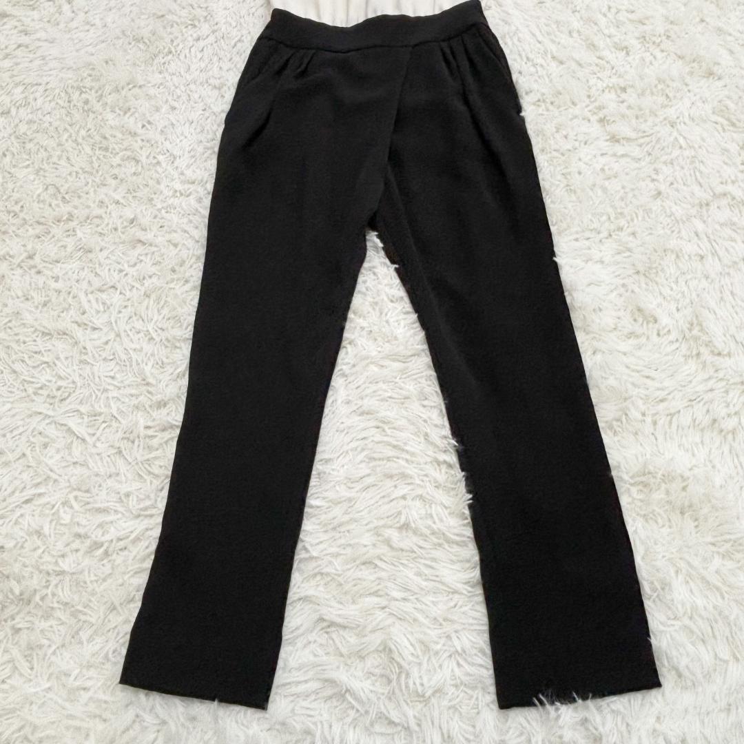 【美品】YOKOCHAN オールインワン ノースリーブ 36 ブラック