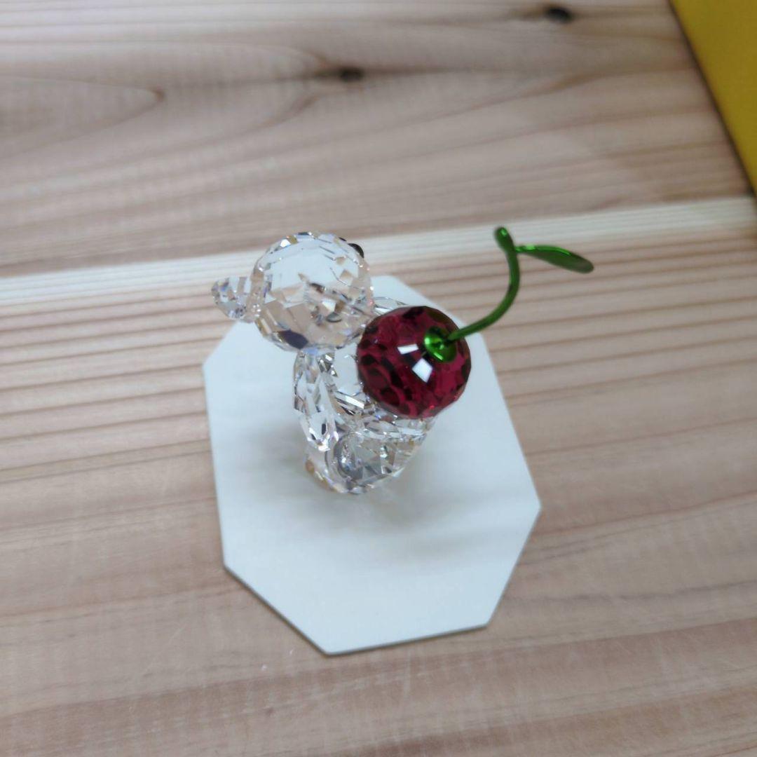 新品 スワロフスキー Krisベア チェリー カップル 5675393 ギフト