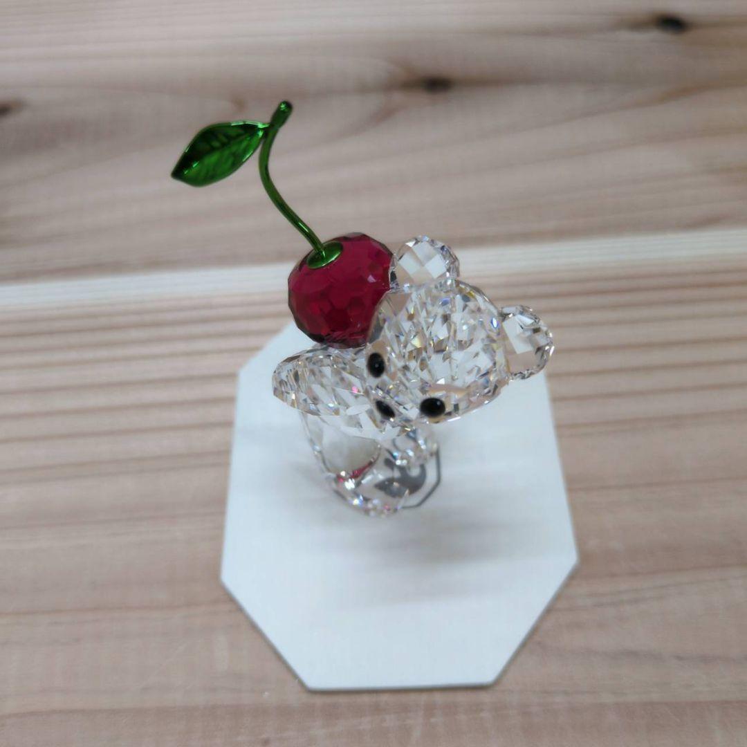 新品 スワロフスキー Krisベア チェリー カップル 5675393 ギフト