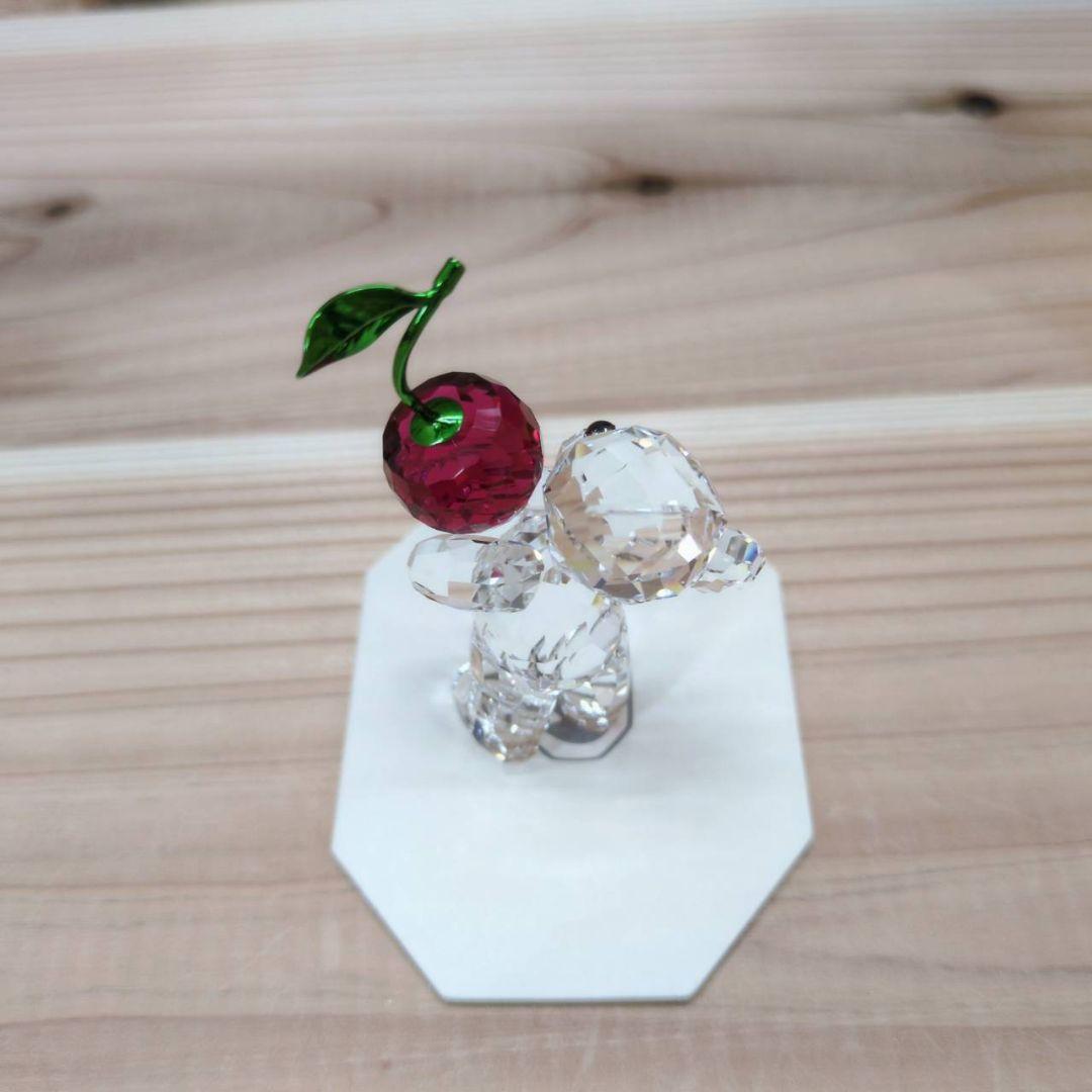 新品 スワロフスキー Krisベア チェリー カップル 5675393 ギフト