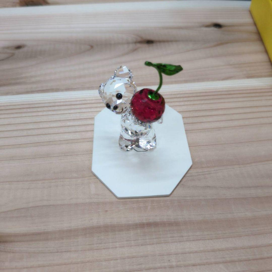 新品 スワロフスキー Krisベア チェリー カップル 5675393 ギフト