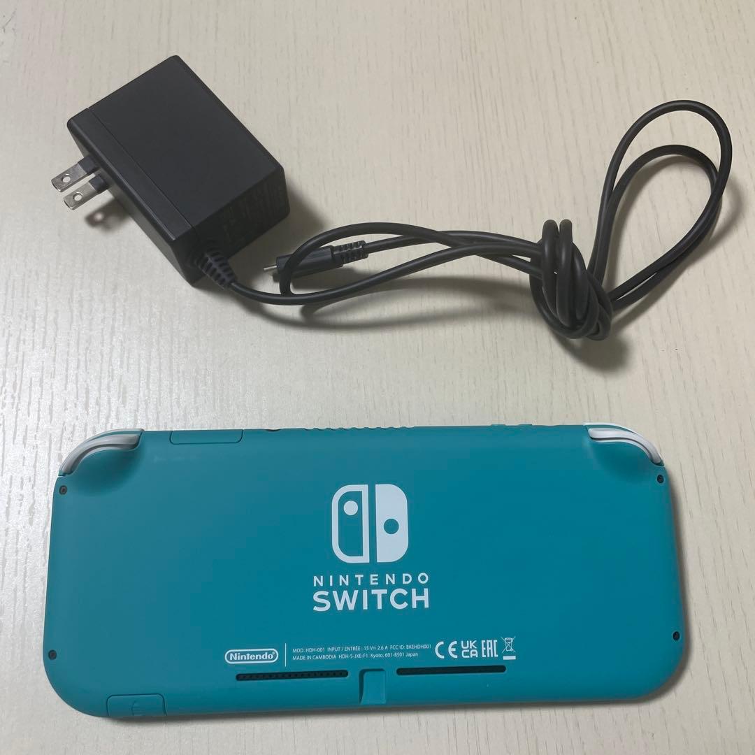 Nintendo Switch Lite ターコイズ 充電ケーブル付き