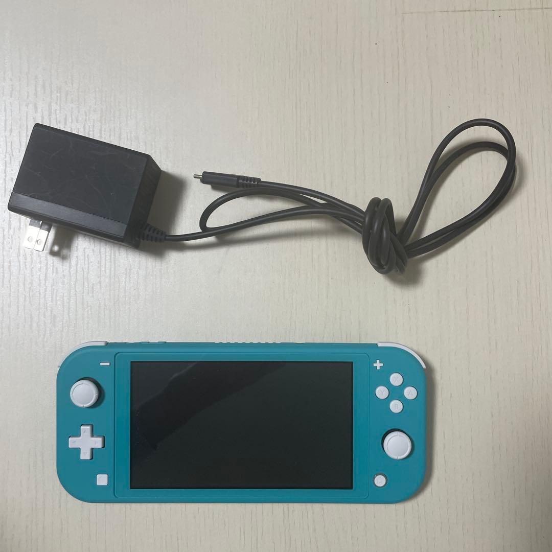Nintendo Switch Lite ターコイズ 充電ケーブル付き