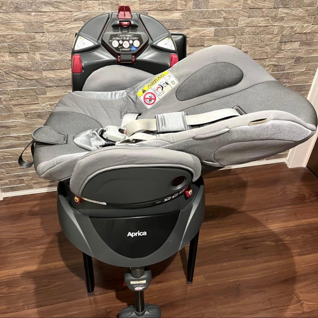 【美品】Aprica ベビーシート　チャイルドシート　0歳から　リクライニング