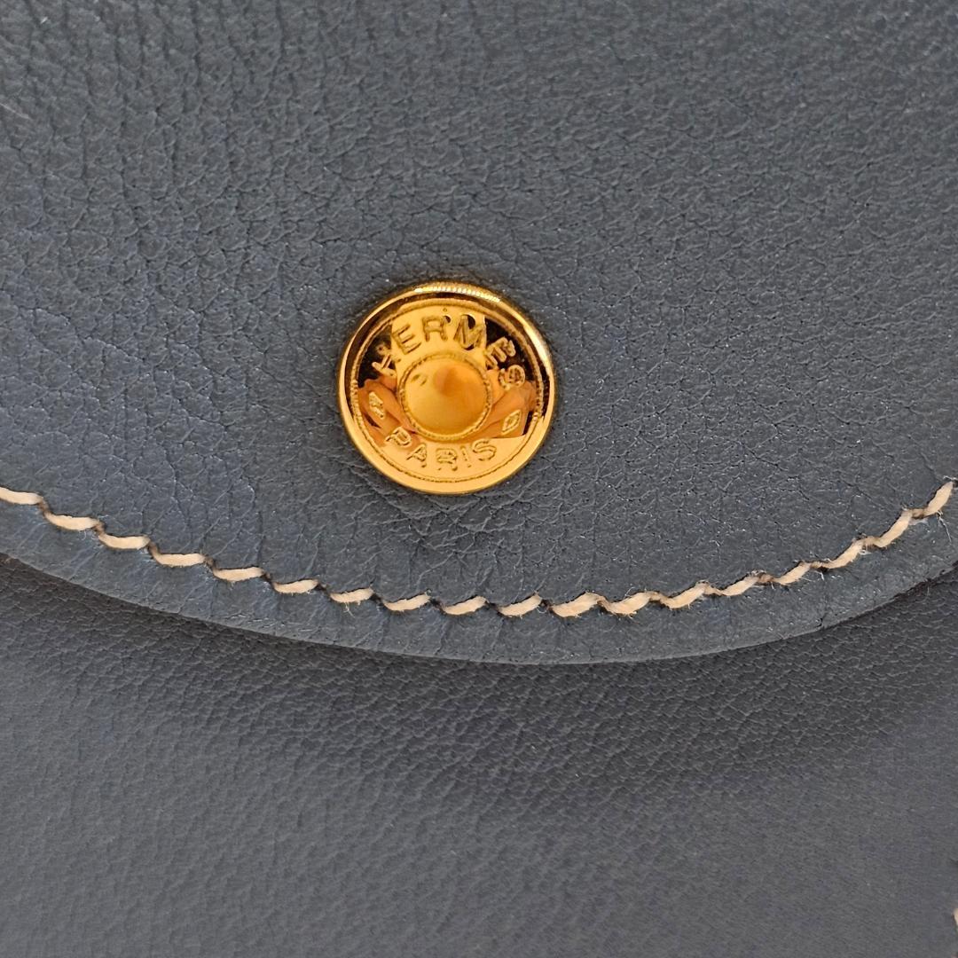 【美品】HERMES★エルメス★ペンケース★ブルージーン★ヴィンテージ