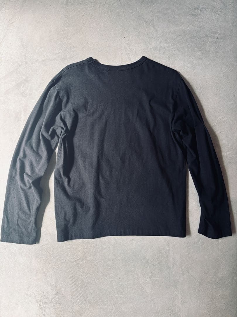 ギャルソン　ブラック　カットソー　長袖Tシャツ L 希少