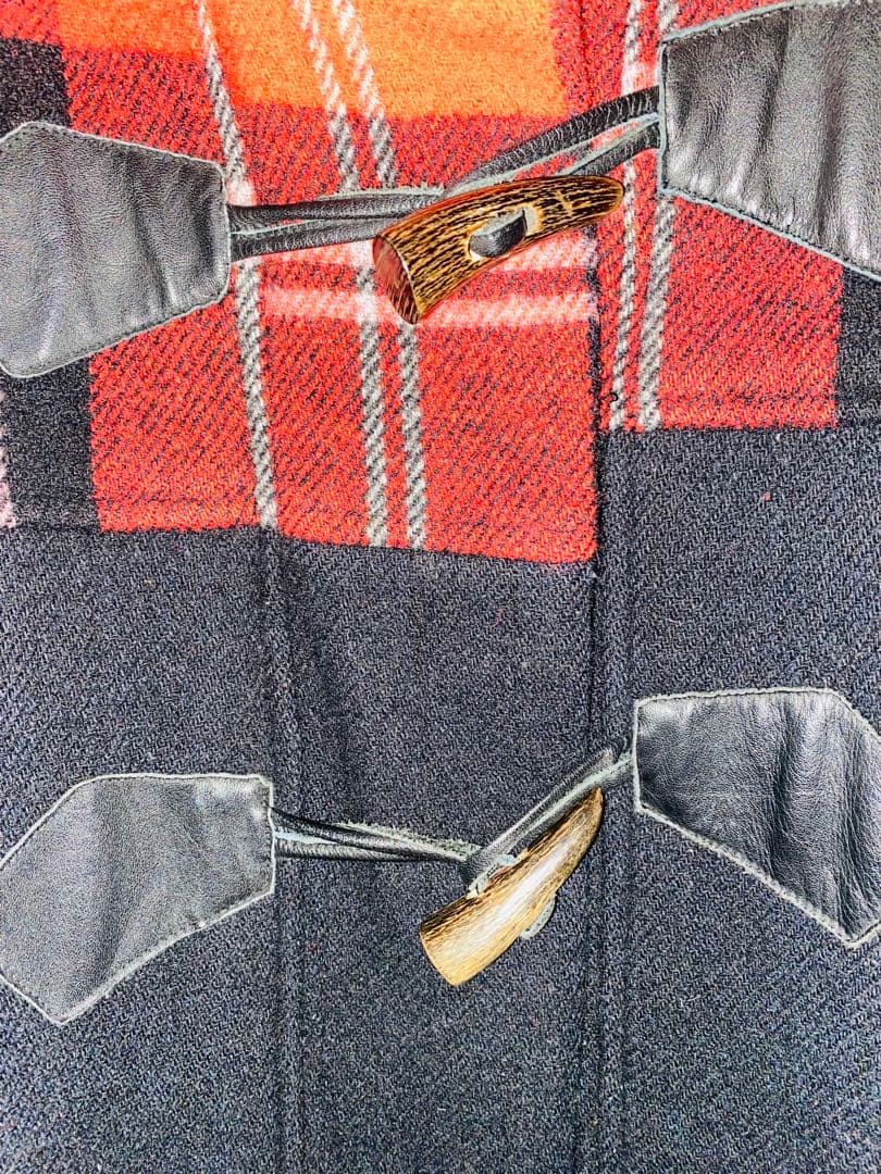 DIET BUTCHER SLIM SKIN バイカラーダッフルコート