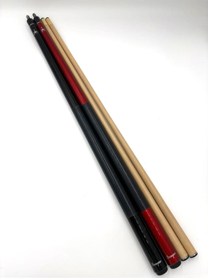 Scorpion ビリヤードキュー　2本セット