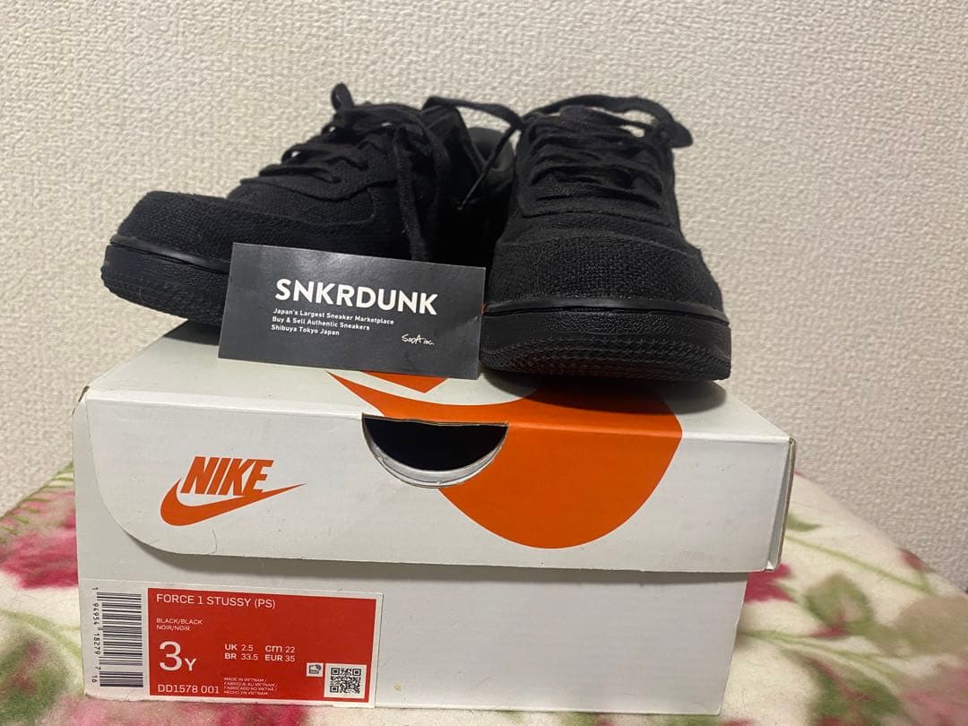 kk値下げ【超美品】NIKE STUSSY AIR FORCE 1 22㎝