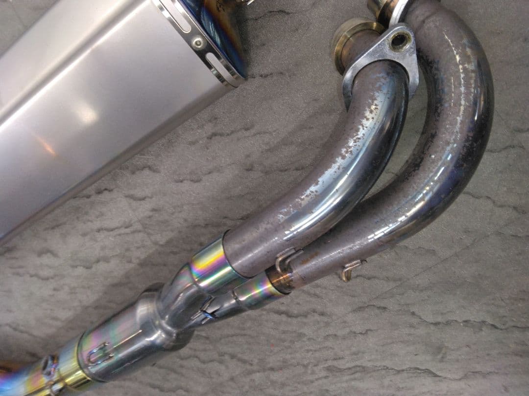 ヤマハ17Tmax530フルエキゾーストマフラー　中古品