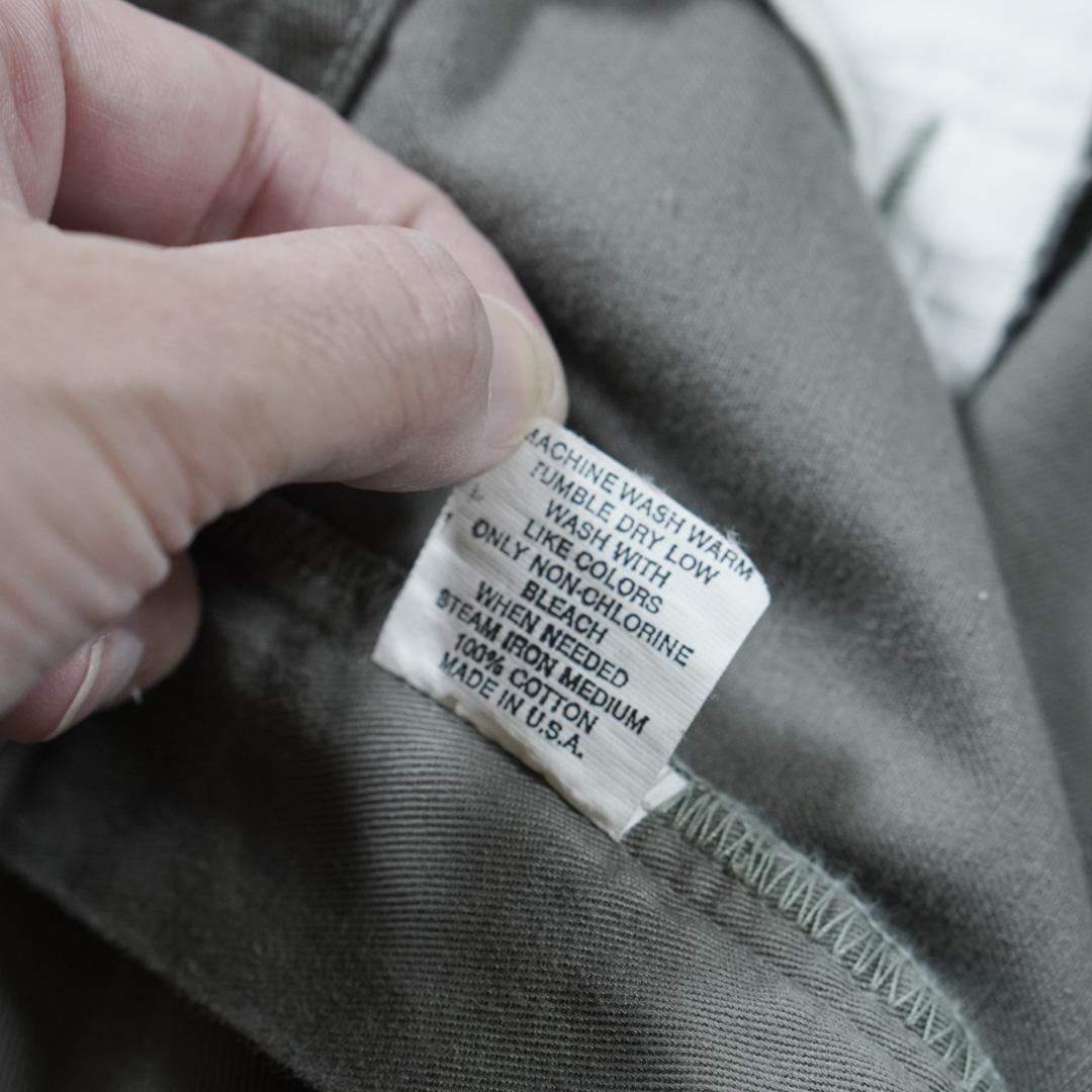 PoloRalphLauren90s初期タグUSA製ポロチノカーキ古着